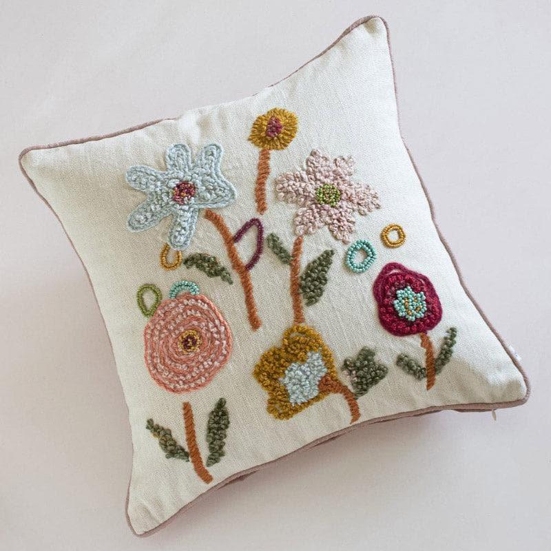 Jemima Embroidered Cushion Cover media 2