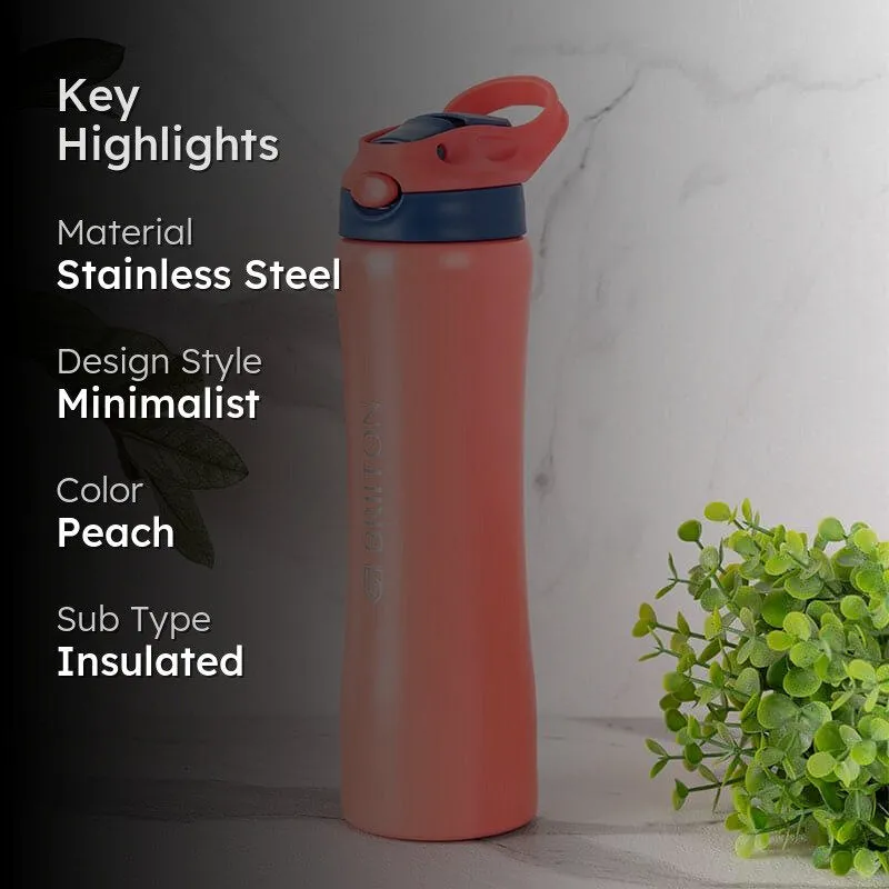 Handy Quench Hot & Cold Thermos Water Bottle (Pink) - 750 mL media 2