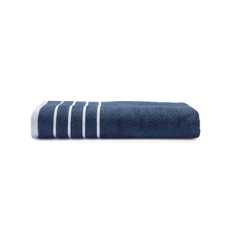 Hue Haven Bath Towel - Navy media 3