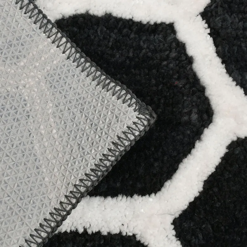 Trevona Cotton Bath Mat - Grey media 8