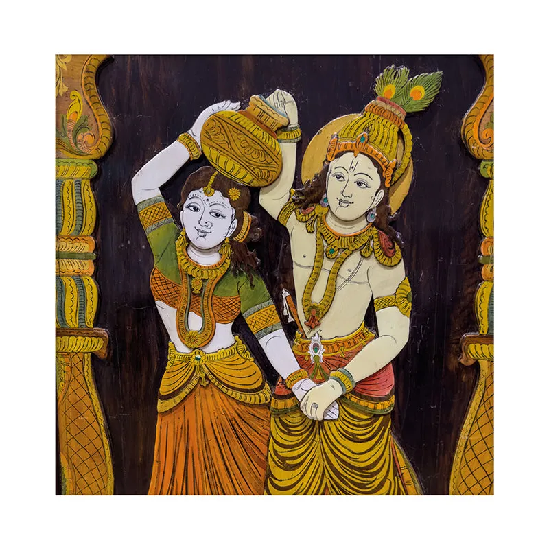 Radhe - Krishna Canvas Wall Art media 3