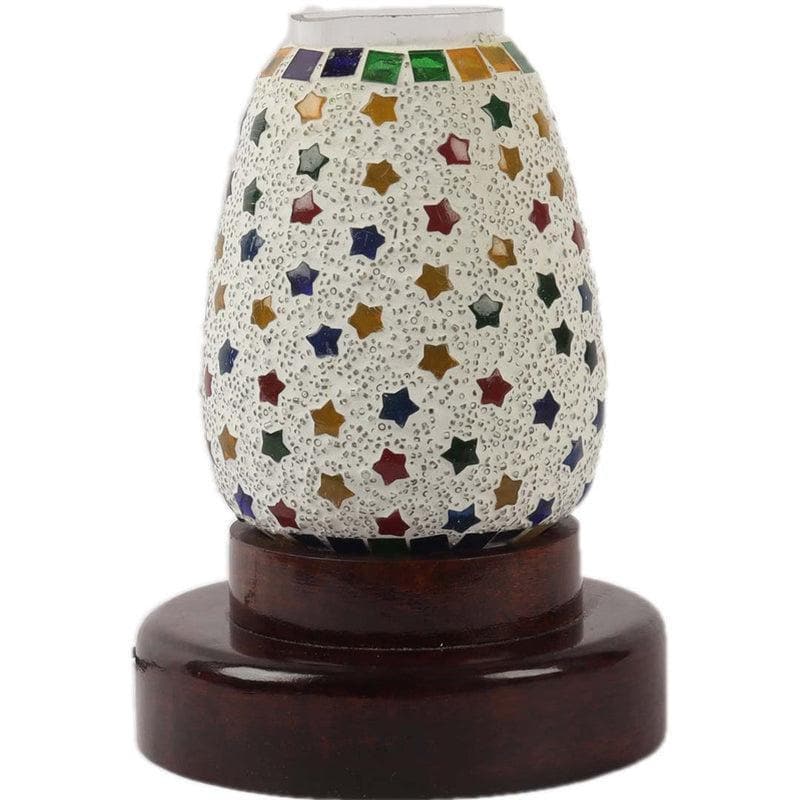 Subtle Stars Glass Table Lamp - Multicolor media 4
