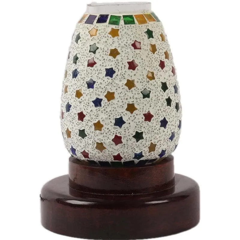 Subtle Stars Glass Table Lamp - Multicolor media 4