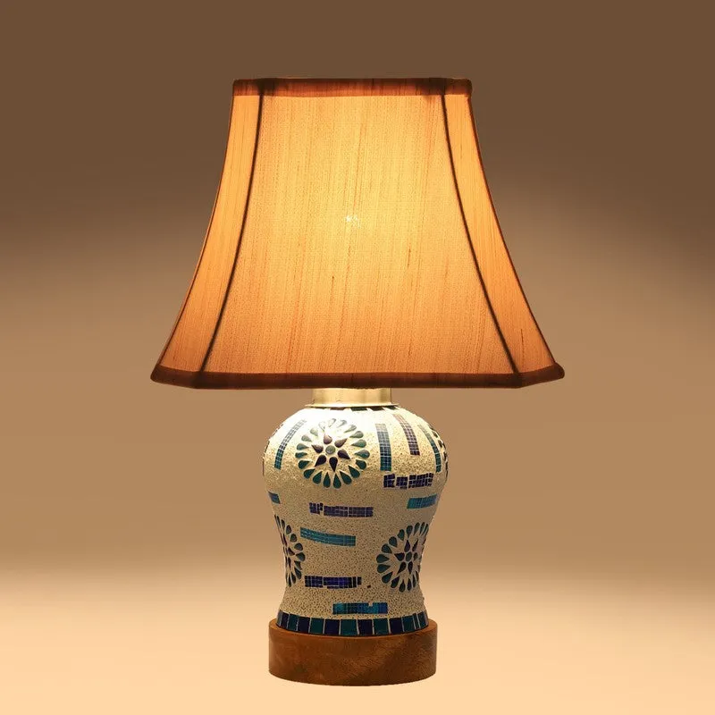 Sonara Square Wooden Table Lamp - Multicolor media 7