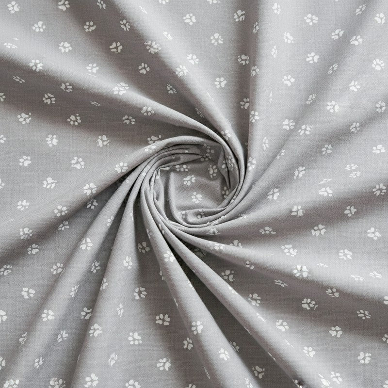 Gazal Floral Cotton Bedsheet (Grey) - 170 TC media 5