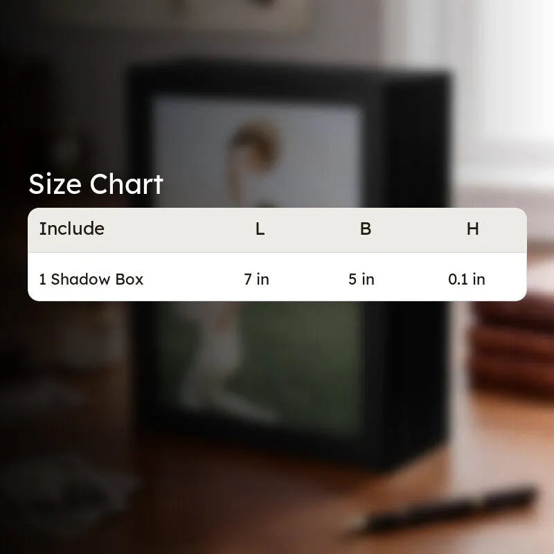 Classic Form MDF Shadow Box - Black media 6