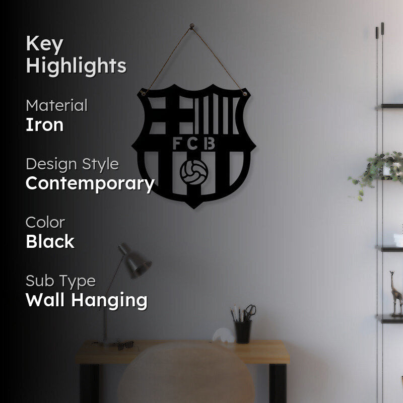 FCB Crest Iron Wall Accent media 2