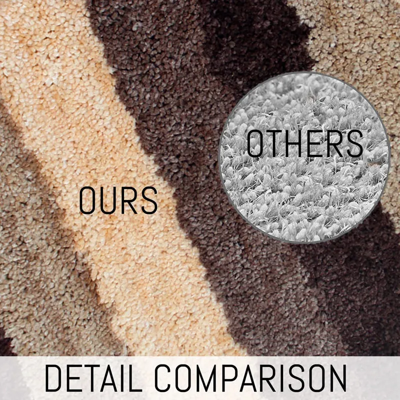 Jericho Luxe Micro Fiber Runner Rug - Amber media 5