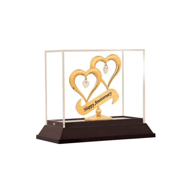 Together Forever 24K Gold Plated Mild Steel Showpiece media 4