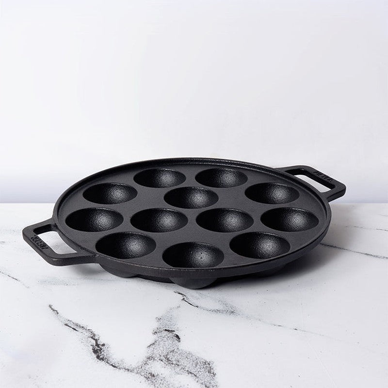 Meyer Round Cast Iron Paniyaram Pan media 3