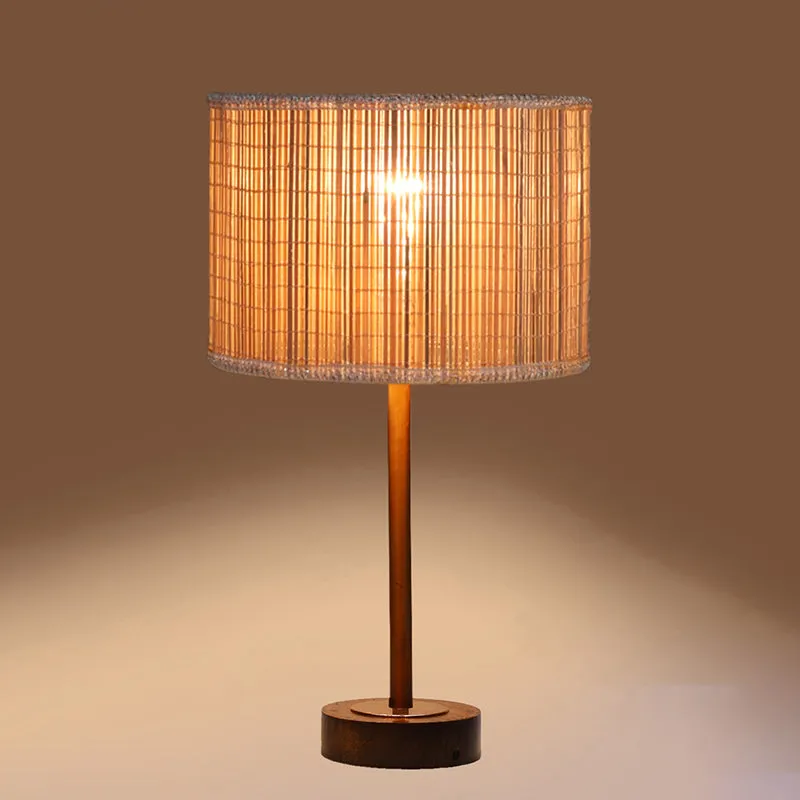 Bambou Rodin Wooden Table Lamp - Beige,Copper,Brown media 6