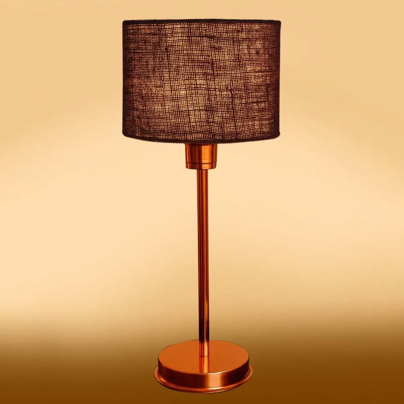 Kavira Lumo Metal Table Lamp - Brown media 6