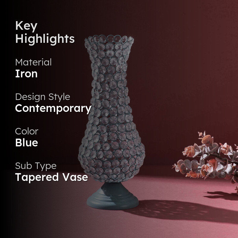 Irellis Glow Vase - Blue media 2