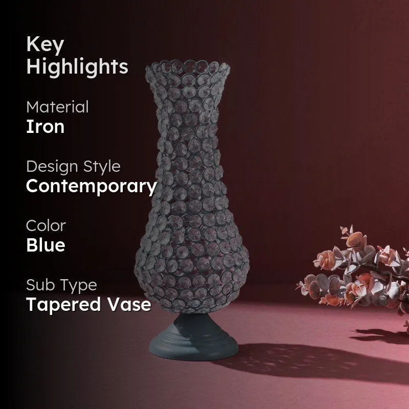 Irellis Glow Vase - Blue media 2
