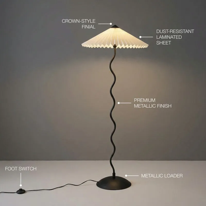 Fig Living Wavy Floor Lamp media 6
