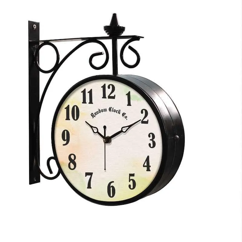 Retro Reverso Wall Clock media 5