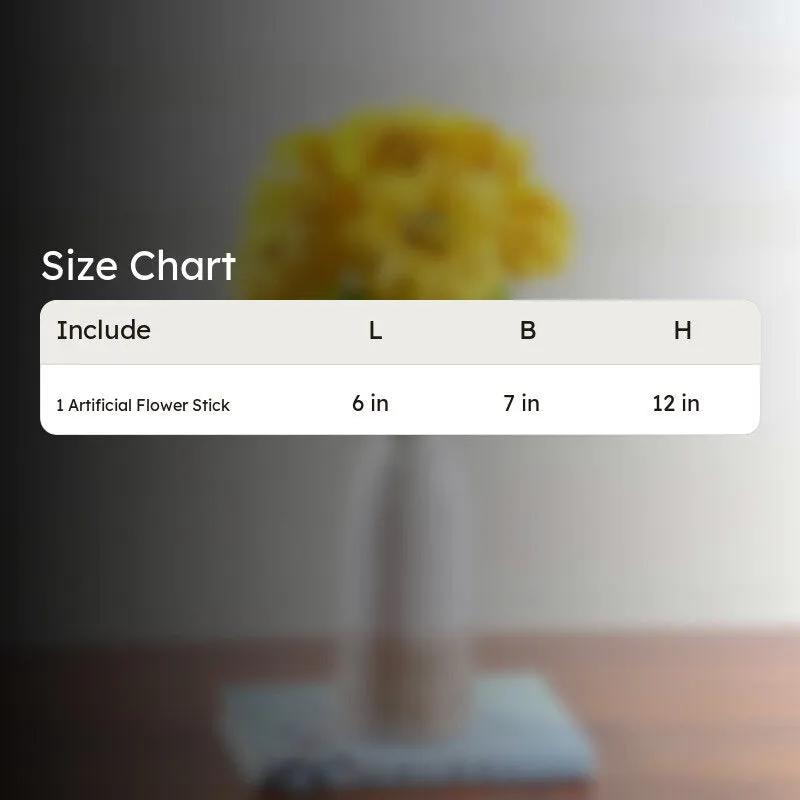 Marigold Artificial Flowers - Yellow media 5