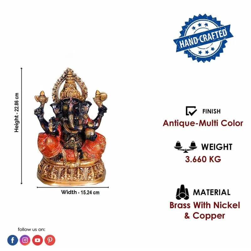 Vinayaka Brass Idol media 4