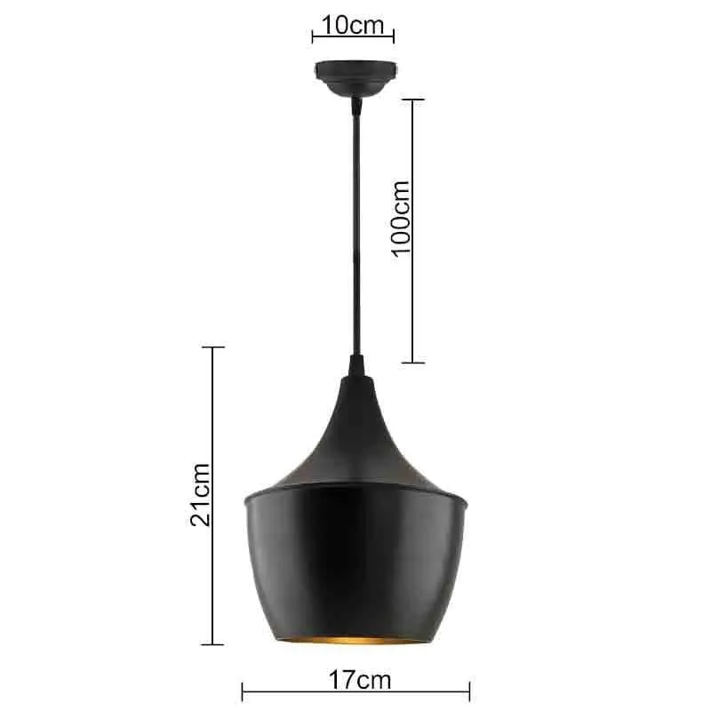 Black Magique Metal Ceiling Lamp media 6