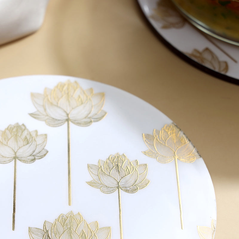 Lotus Lumina Enamel Coated Trivet - Set Of Two media 3