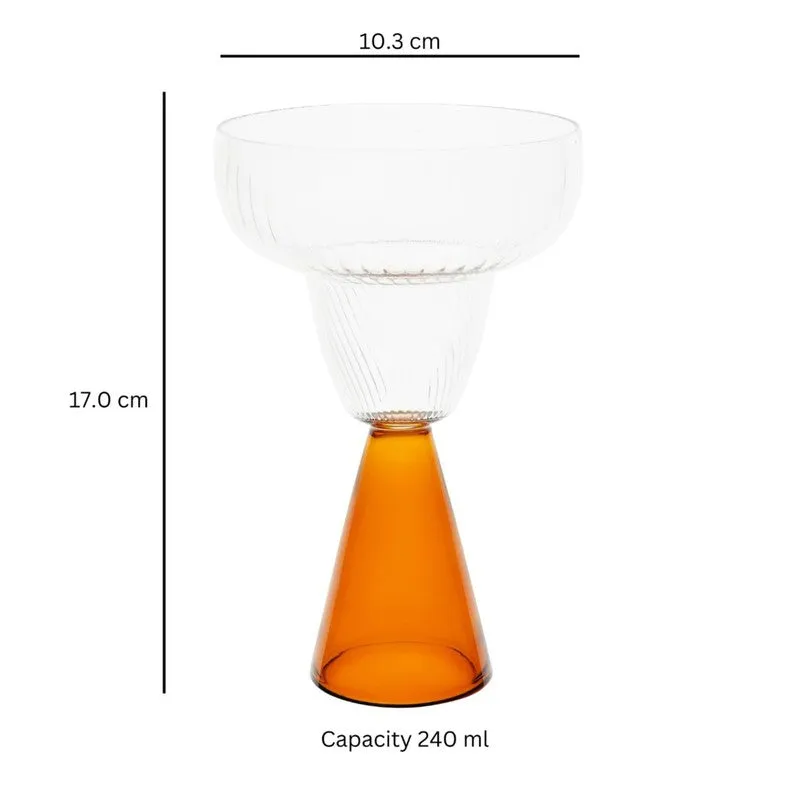Amber Shine Whiskey Glasses(240 mL) - Set Of Two media 6