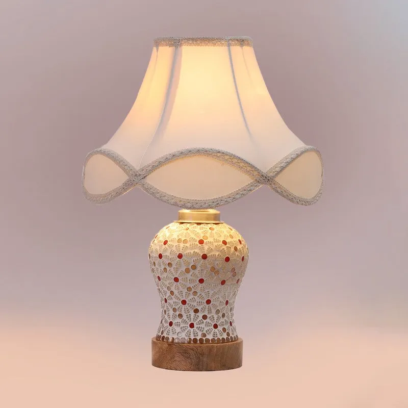 Harmyra Arc Wooden Table Lamp - Multicolor media 6