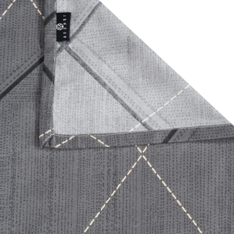 Gray Lines Diwan Set - Six Piece Set media 6
