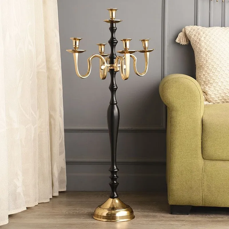 Tree of Life Candle Holder - Black,Gold media 4