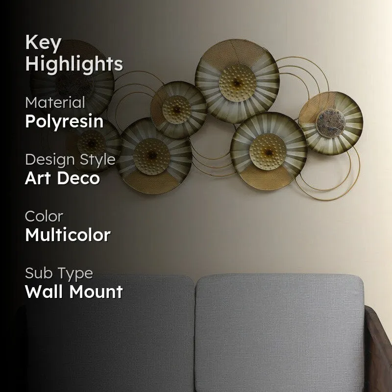 Hades Floral Polyresin Wall Accent media 2