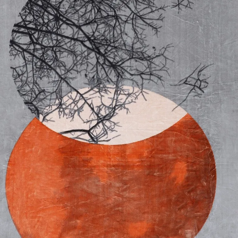 Monte Carlo Autumn Embrace Blanket Grey,Orange) - 600 GSM media 7