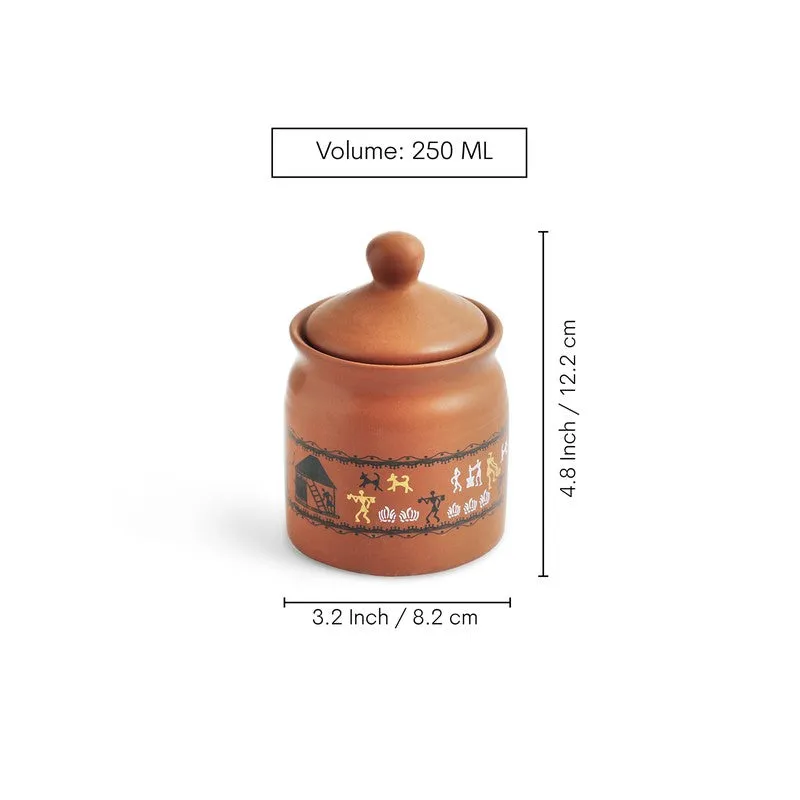 Myra Essence Ceramic Jar (250 mL) - Four Piece Set - 6