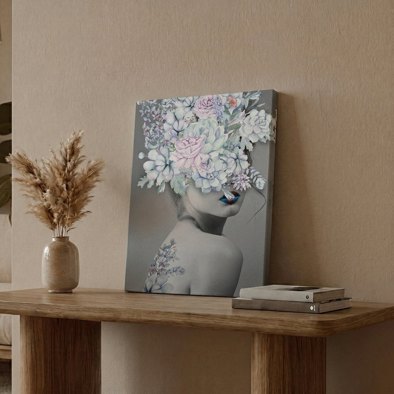 Lady Fleur Canvas Wall Paintings