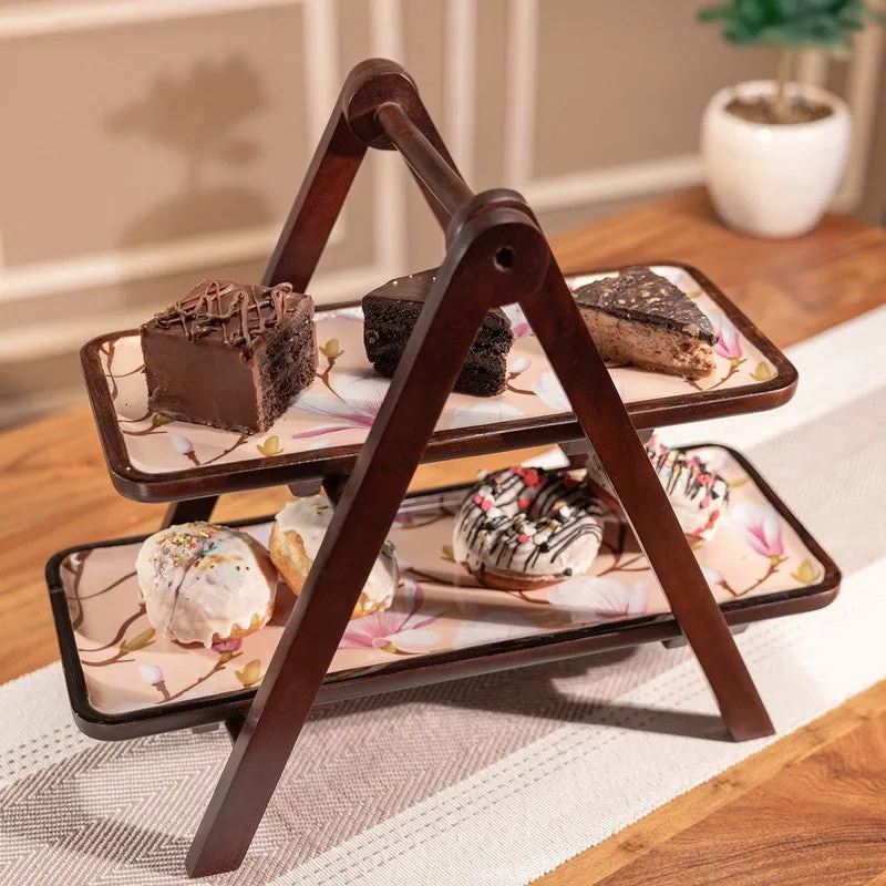 Timber Glaze Wood Serving Platter - Four Piece Set media 4