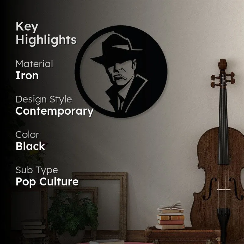 Sherlock Holmes Black Iron Wall Accent media 2