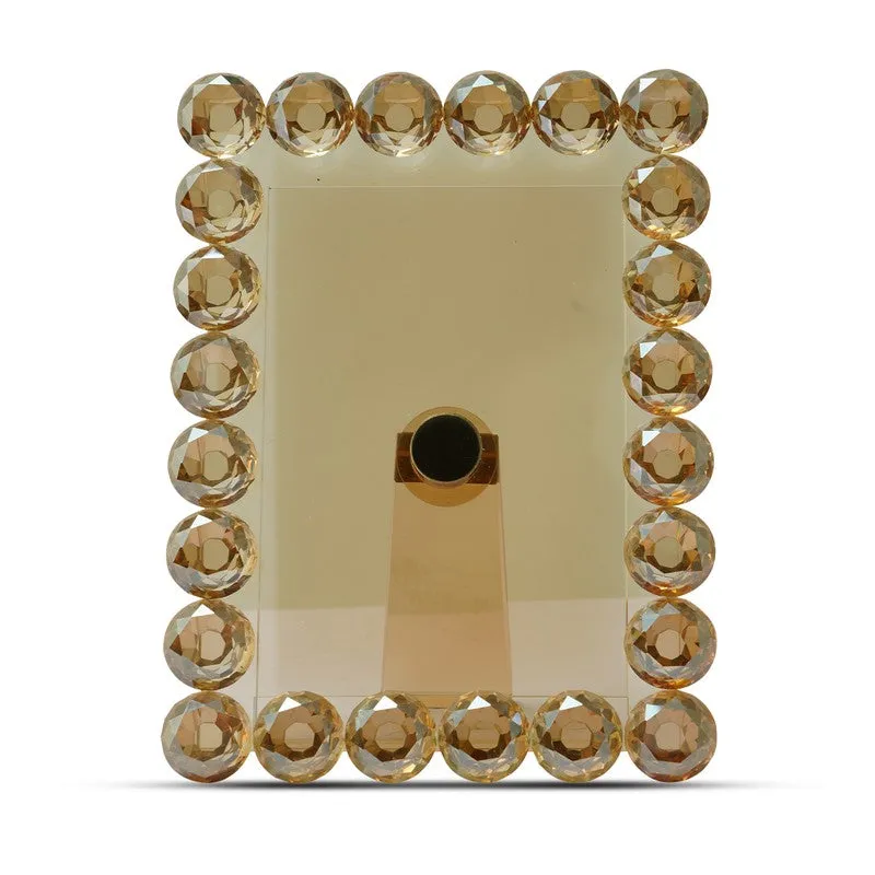 Shine Memories Crystal Photo Frame - Gold media 4