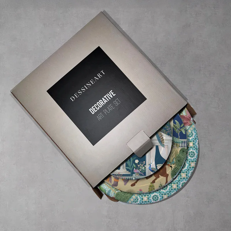 Royal Nights Metal Wall Plate - Set Of Five media 8