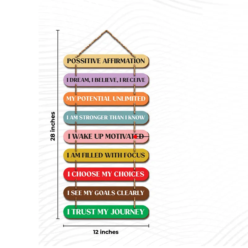 Art Of Affirmation Wood MDF Wall Hanging media 6