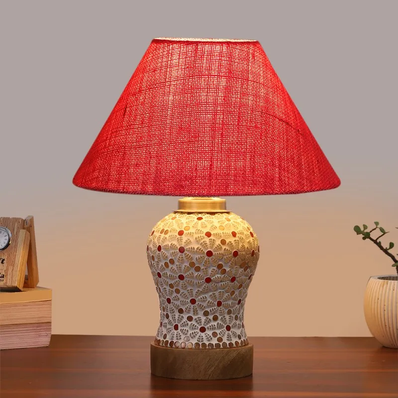 Rattix Wooden Table Lamp - Multicolor media 3