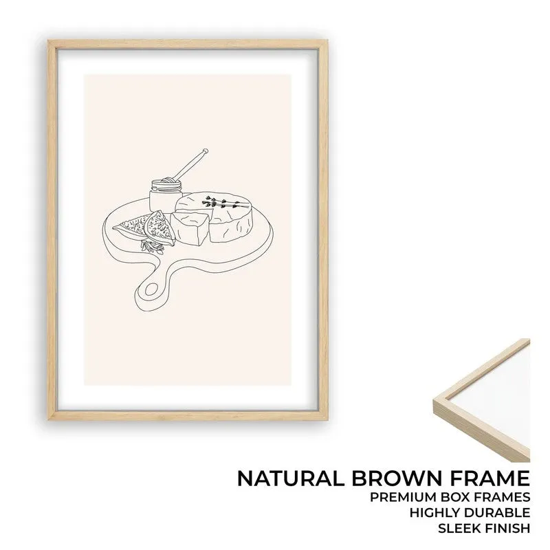 Tasty Tableau Archival Canvas Wall Art - Brown media 10