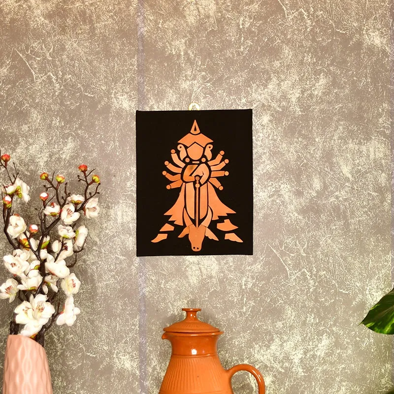 Shakthi Silhouette Terracotta Wall Art media 7