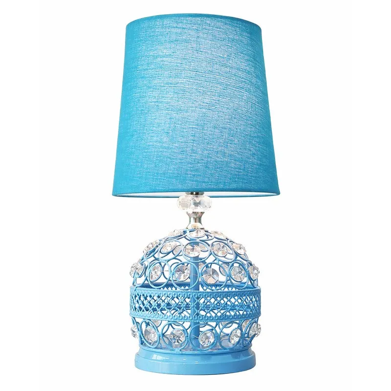 DomeNest Metal Table Lamp - Blue media 5
