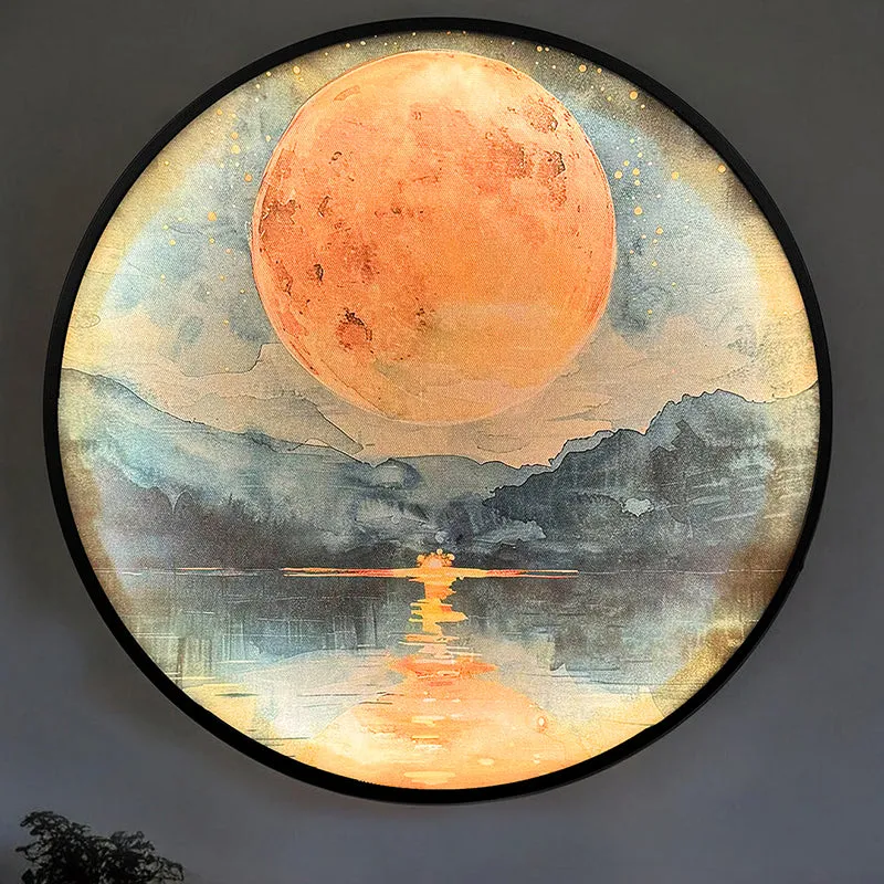 Moonrise Canvas Wall Art media 1