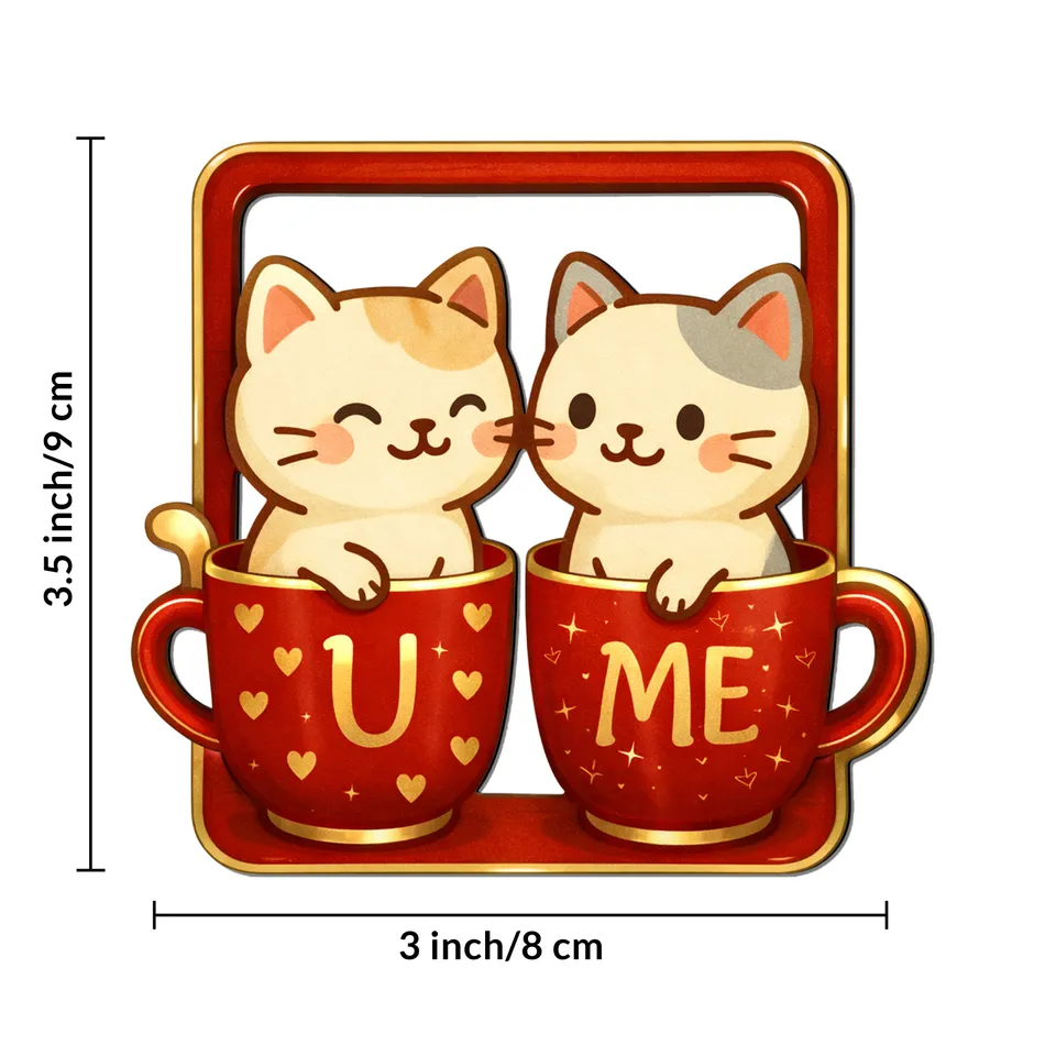 CuteCatch MDF Fridge Magnet media 4