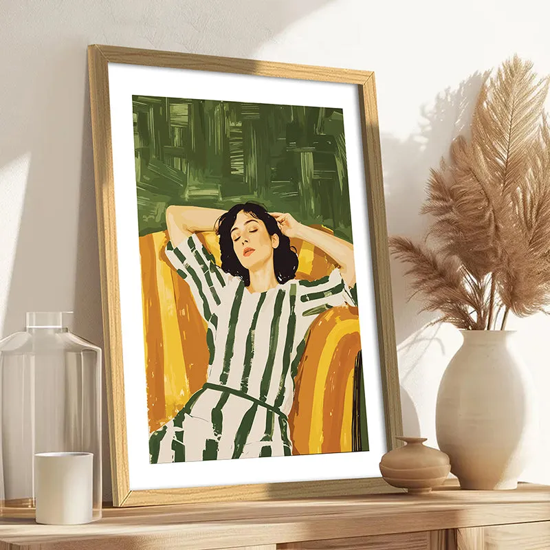 Striped Siesta Wall Art media 1