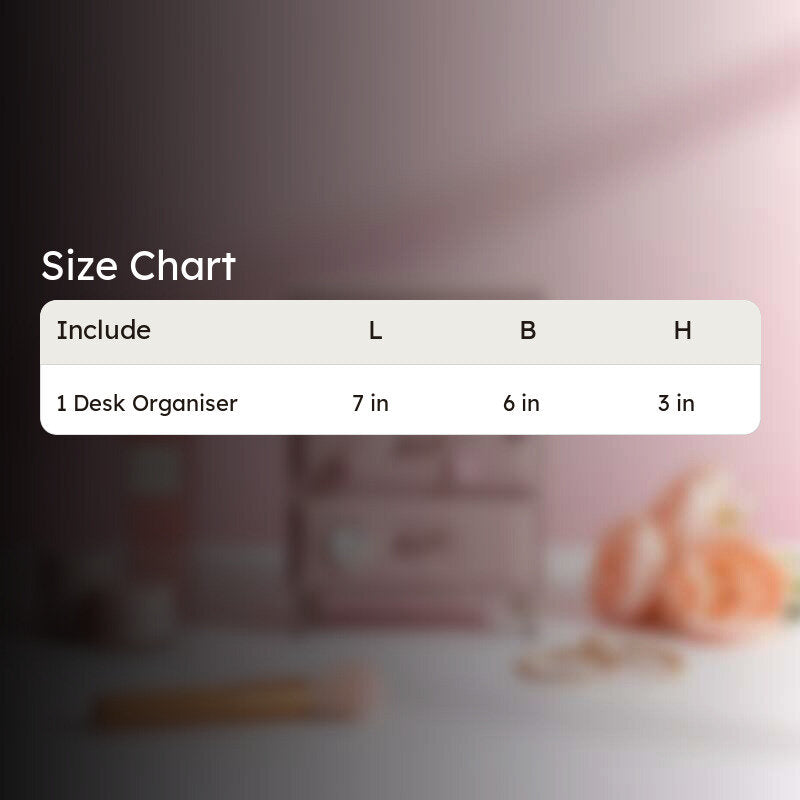 Luxe Caddy Desk Organiser - Pink media 11