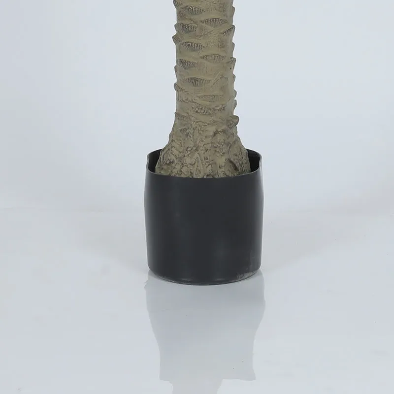 Dune Oasis Artificial Palm With Black Plastic Pot - 5 Feet media 4