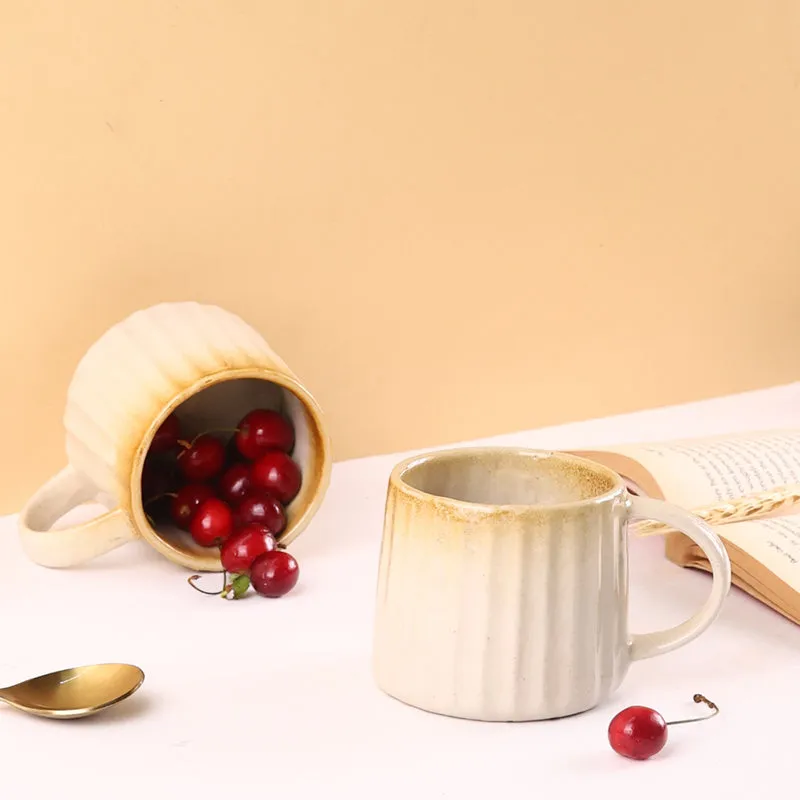 Mirella Ceramic Coffee Mug (250 mL) - Beige media 5