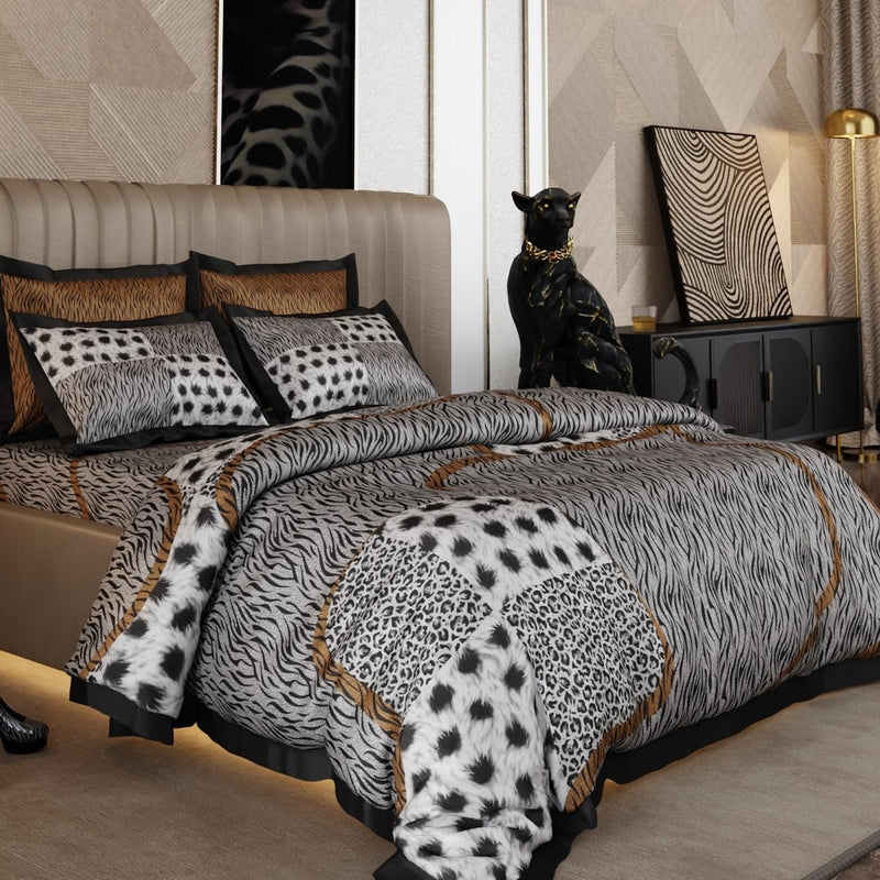 Glowrest Printed Cotton Comforter - 150 GSM