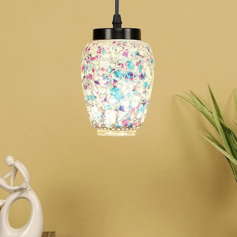 Bell Bottom Glass Ceiling Lamp media 3