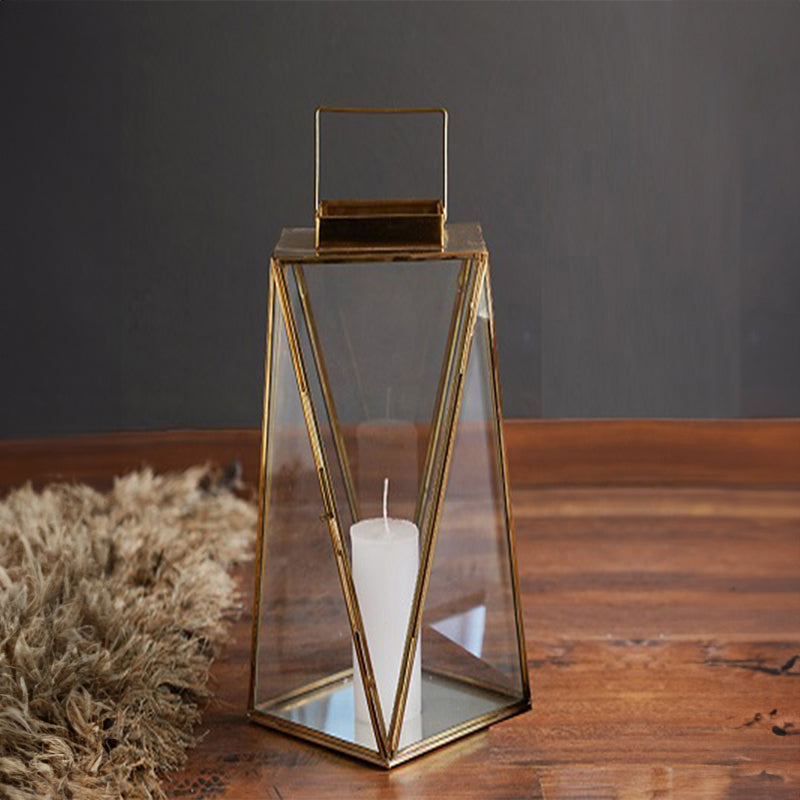 Lanterno Brass Candle Holder